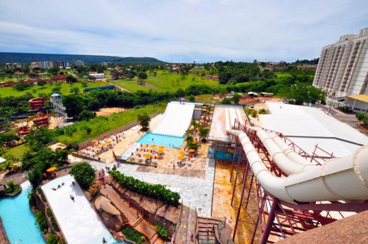 Apartamento Piazza Acqua Park Caldas Novas Exterior foto