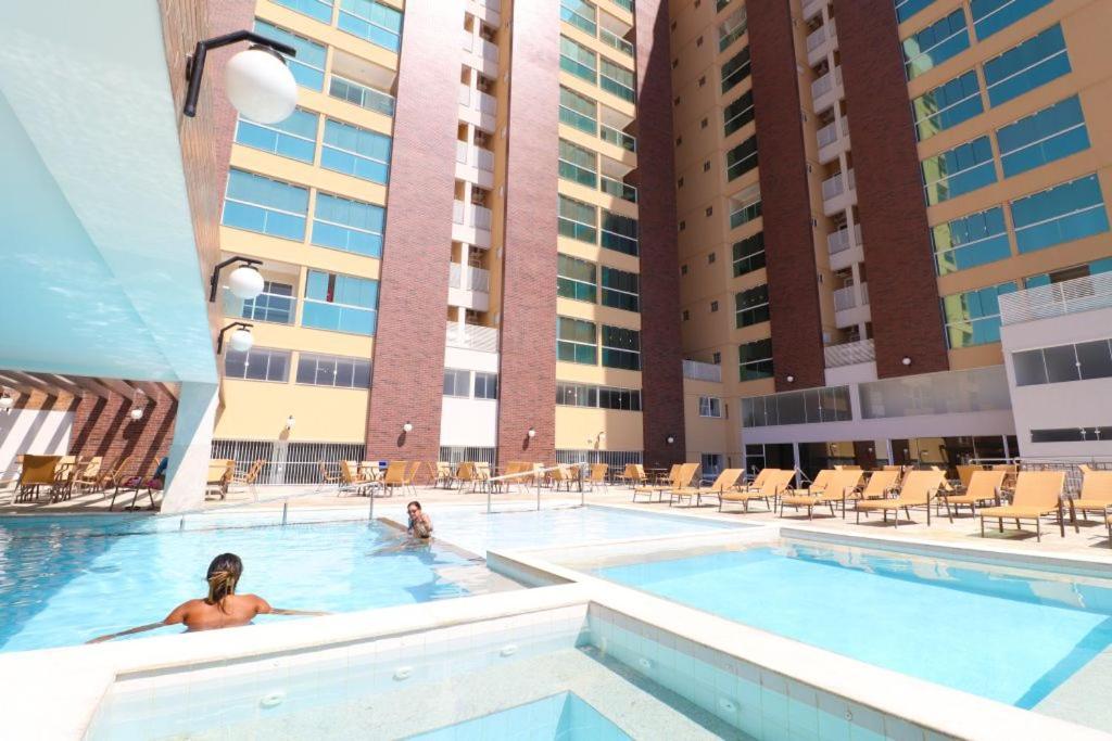 Apartamento Piazza Acqua Park Caldas Novas Exterior foto