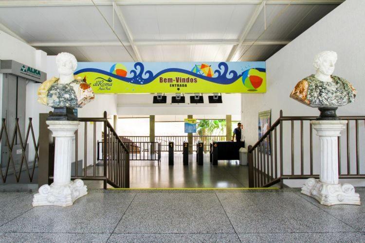 Apartamento Piazza Acqua Park Caldas Novas Exterior foto