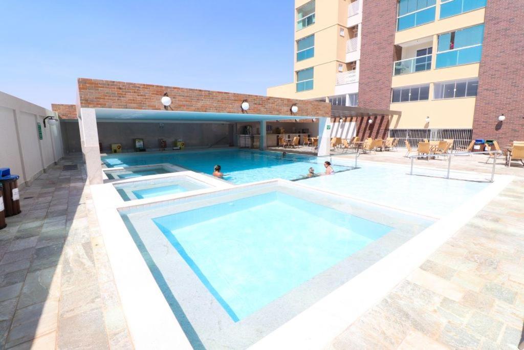Apartamento Piazza Acqua Park Caldas Novas Exterior foto