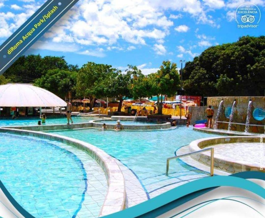 Apartamento Piazza Acqua Park Caldas Novas Exterior foto